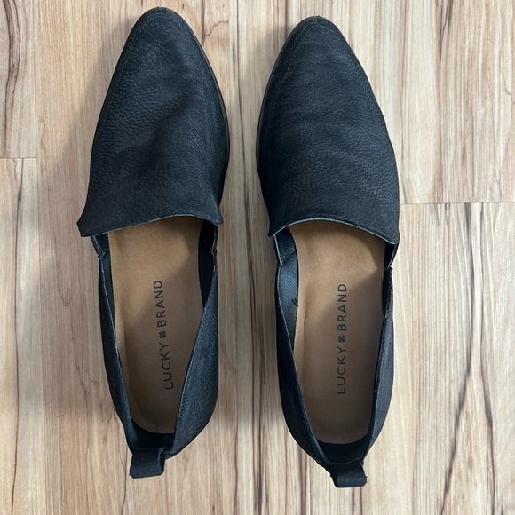 🍀 Lucky Brand Mahzan black booties - Picture 3 of 7